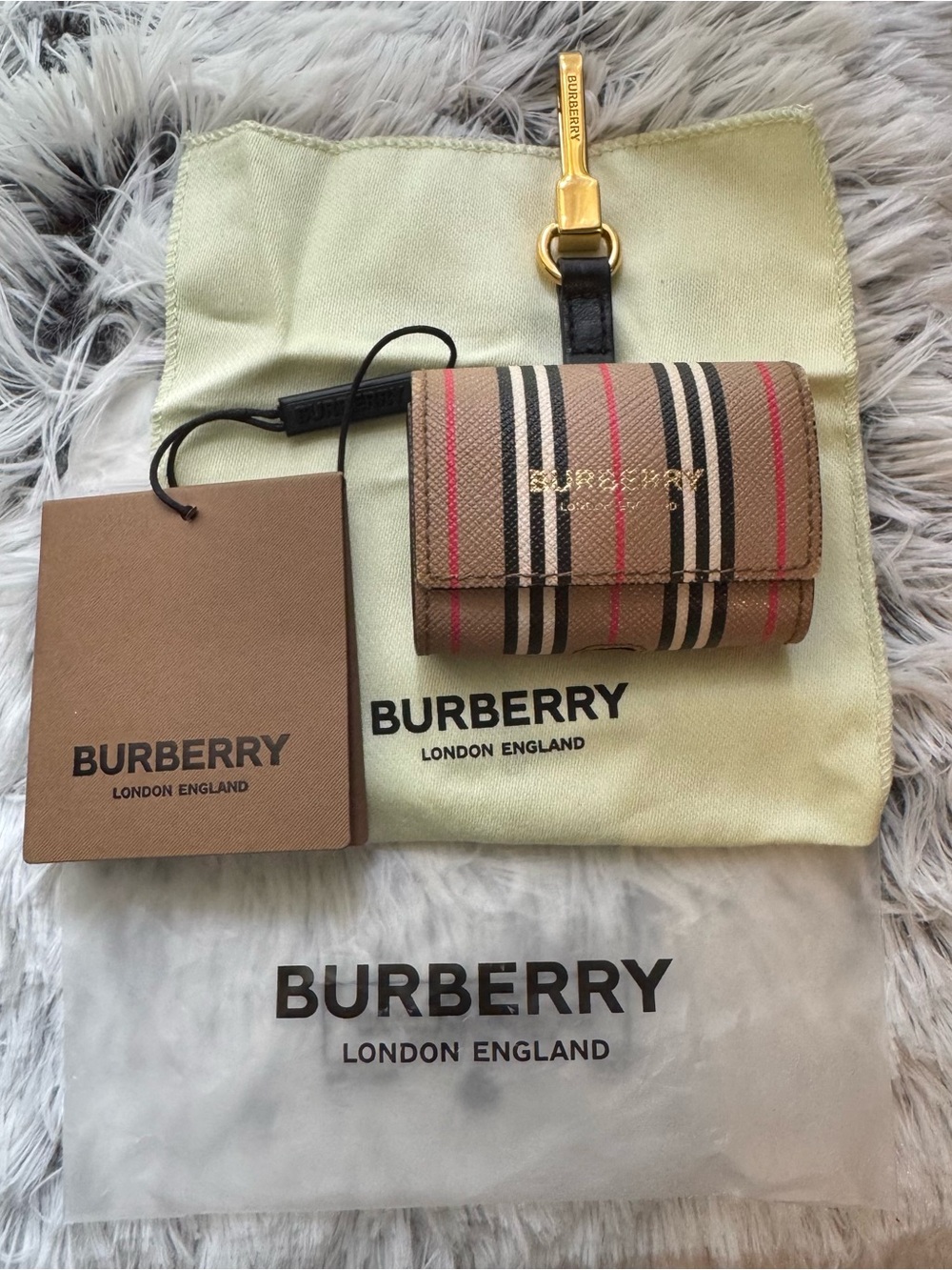 Burberry Leather AirPod Case